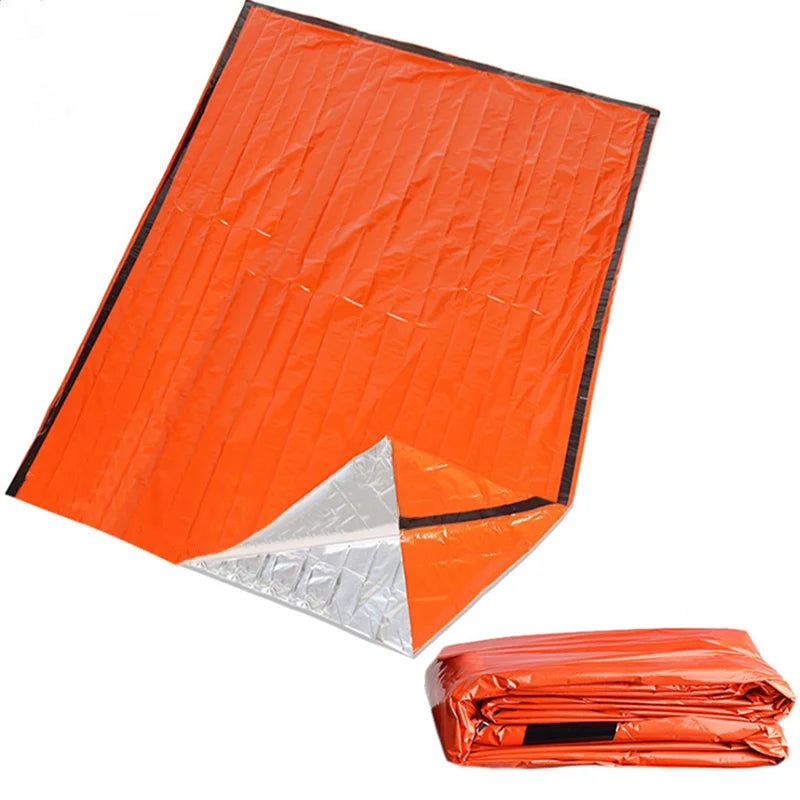 Emergency Sleeping Bag Survival Bag Survival Emergency Bivy Sack Portable Blanket Thermal Outdoor Camping Ultralight Gear