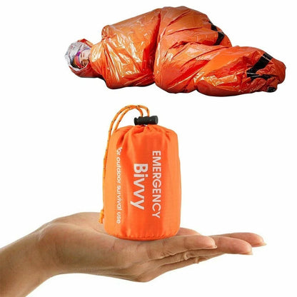 1-5 Pack Emergency Sleeping Bags Thermal Blanket Waterproof Outdoor Survival Gear